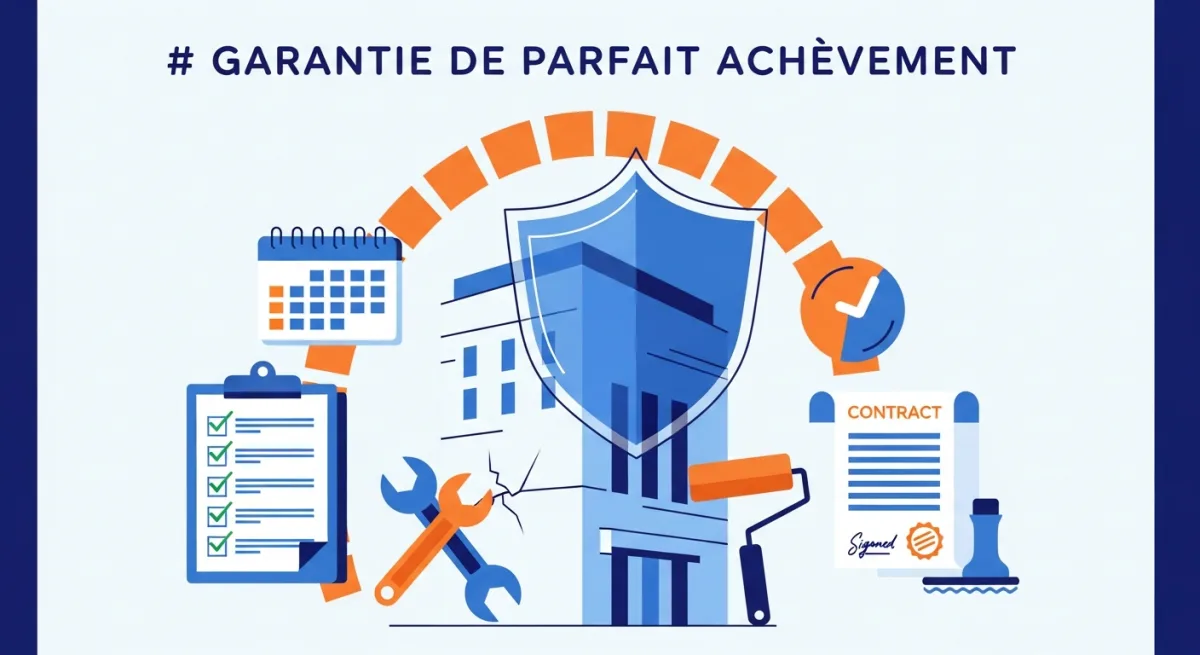 Garantie de parfait achèvement marché public BTP : durée, mise en jeu et CCAG 2026