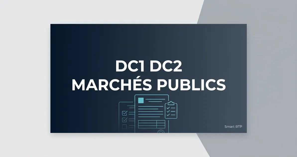 DC1, DC2, DC4 : guide pour remplir les formulaires de marchés publics