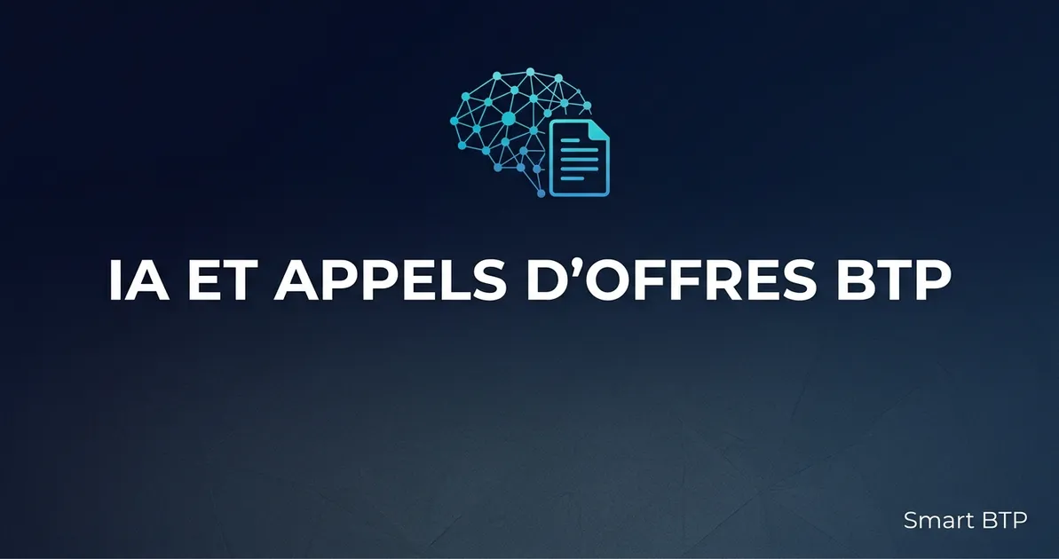 IA et appels d'offres BTP : accélérez vos réponses